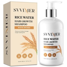 All Hair Types Hair Growth Shampoo Biotin, Rice Water for Hair Growth, Natural Thickening, 2026
