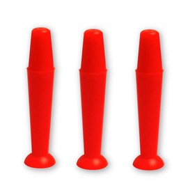 Sports Vision's 3 Pieces Orange Contact Hard Lens Only Suction Holder Inserter/Remover Prosthetic Eyes & Scleral Lenses