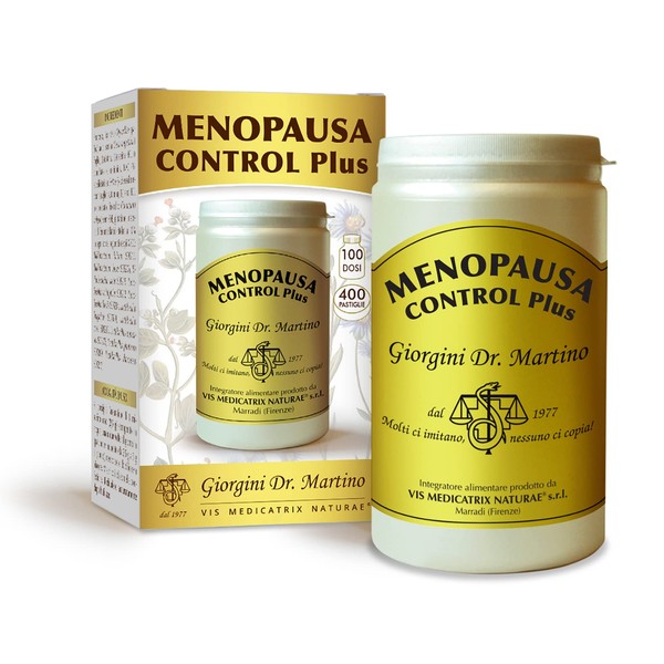 Dr. Giorgini Integratore Alimentare Menopausa Control Plus, 400 Pastiglie, 400 unità, 1