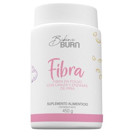 Fibra Soluble en Polvo, Linaza, Nopal, Enzimas. 450 g