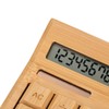 CS19 Solar Calculator Solar Battery Dual Power 12 Digit LCD