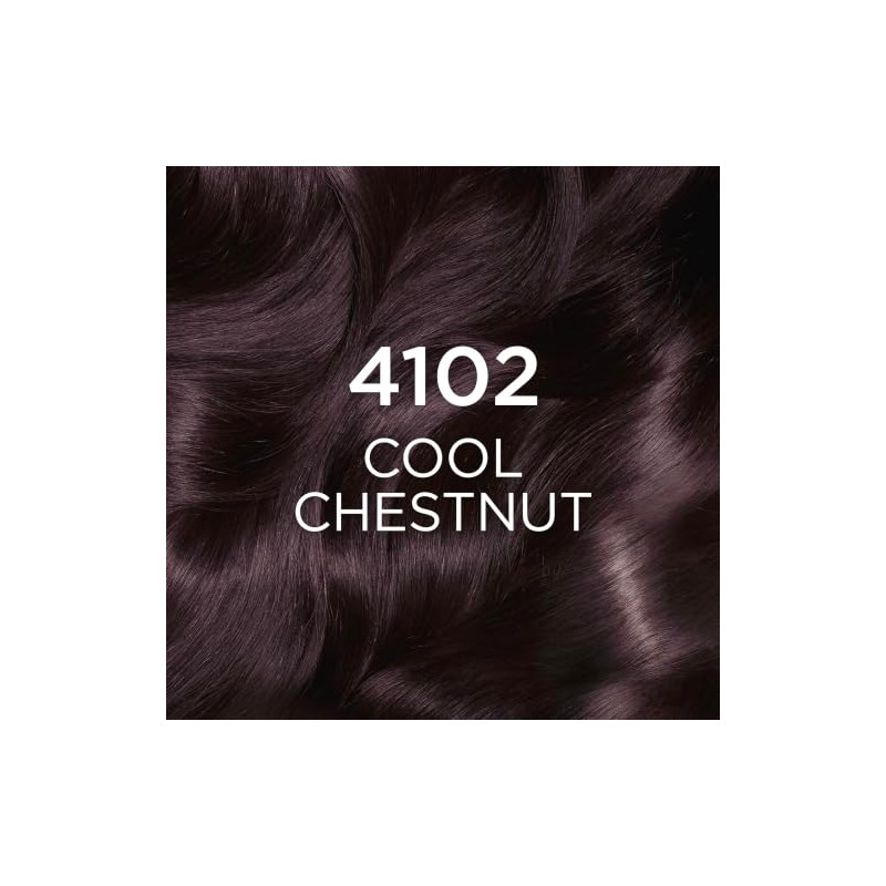 L’Oréal Paris Casting Crème Gloss Semi-Permanent Dye, 4102 Cool Chestnut