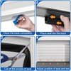MYFAMIREA Garage Door Bottom Seals Rubber 10FT Weather Stripping Weatherproof