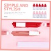 Baluue 10pcs Material Empty Lip Balm Bottles Bottle Design Lip