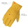 Illinois Glove Company Winter Lined Premium Goatskin Leather Gloves Style