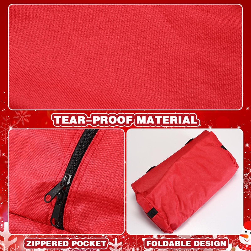 7.5 Ft Heavy Duty Christmas Tree Storage Bag 900d Oxford