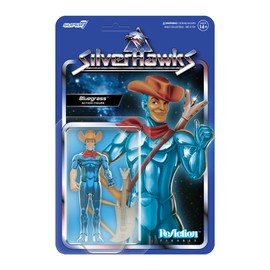 Super7 SilverHawks Reaction Figures Wave 01 - Bluegrass (Toy Version) Action Figure
