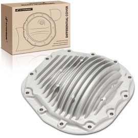 A-Premium Rear Differential Cover Compatible with Ford F-250 Super Duty 2008-2010, F-350 Super Duty 2008-2010, V8 6.4L and with 10.5 Inch Ring Gear