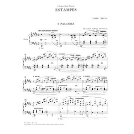 Debussy: Clair de Lune for Solo Piano (EP7251) (Edition Peters)