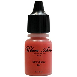 Glam Air Airbrush Blush Makeup for All Skin Types 0.25 Oz Bottle(choose Your Colors for the Menu) (STRAWBERRY B9)