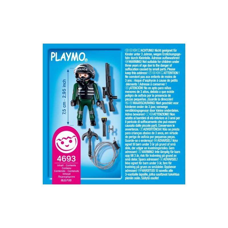 PLAYMOBIL 4693 Special Police Special Use