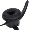 Telephone Headset RJ9 Earphone with 330° Adjustable Microphone for Home