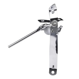 Can Opener, Manual Can Opener, Iron & Stainless Steel Construction, Long-Lasting, Perfect for Restaurant, Hotel, Bar & Home Use, Easy to Use