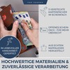 VON HEESEN Credit Card Holder Credit Card Holder, cognac brown,