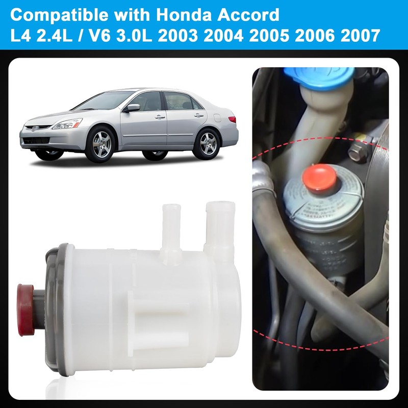 53701-SDA-A01 Power Steering Pump Reservoir + Suction & Return Hose