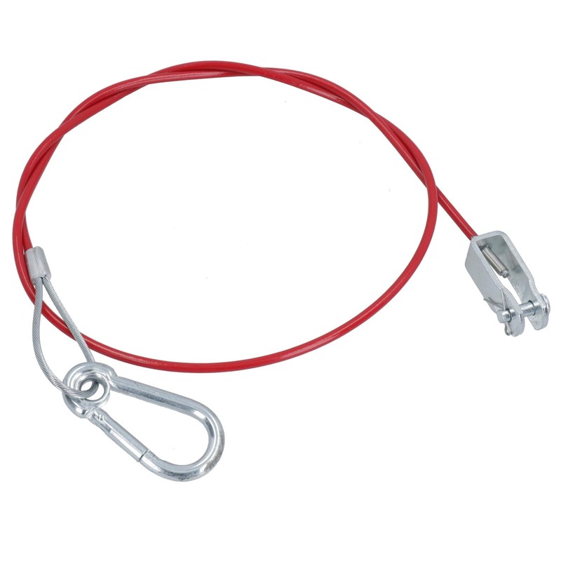 AB Tools Breakaway Towing Cable For Braked Trailers Caravans Hook