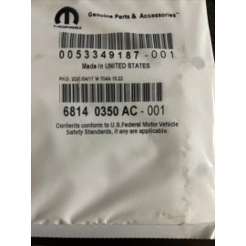 Mopar DODGE RAM 3500 Set of 2 "RAM 3500 Heavy Duty" emblems NEW OEM MOPAR 68140350AC