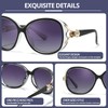SIPHEW Women's Polarised Oversized Elegant Classic Sunglasses Women Oversize with