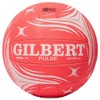 Gilbert Boys Pulse Match Net Ball - Pink/White, Size 5