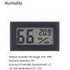 tooloflife Mini Hygrometer Thermometer Hygrometer Digital LCD Monitor Indoor Outdoor