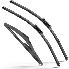 RAINTOK Windshield Wiper Blades Replacement for Mini Cooper Countryman 2011 2012 2013 2014 2015 2016 Original Factory Quality Front Rear Wipers Blade Set for My Car - 20" 19" 10" (Pack of 3)