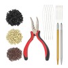 YTBYT Kit De Herramientas Para Extensiones De Cabello Con Alicates