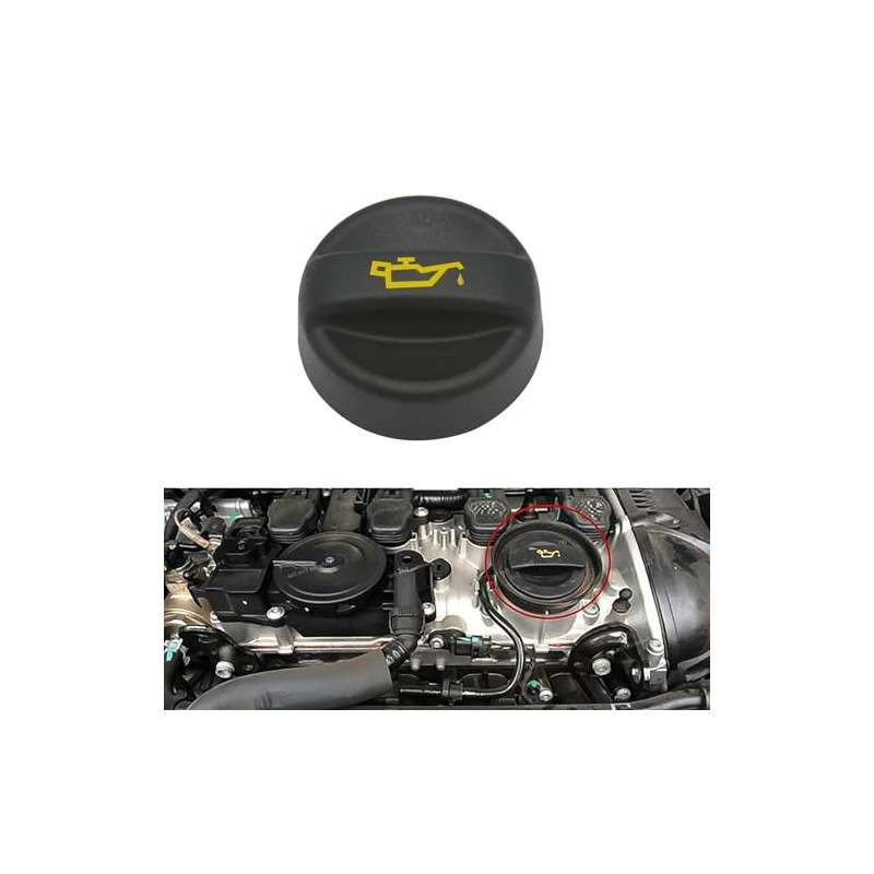 Oil Filler Cap with Gasket, 1 Piece