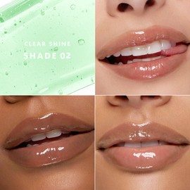 SAM SUGAR Tinted Lip Balm Hydrating Lip Gloss Long lasting Moisturizing Lip Balm for Dry Lip Dewy Shine Finish Honey Melting Lip（02#）