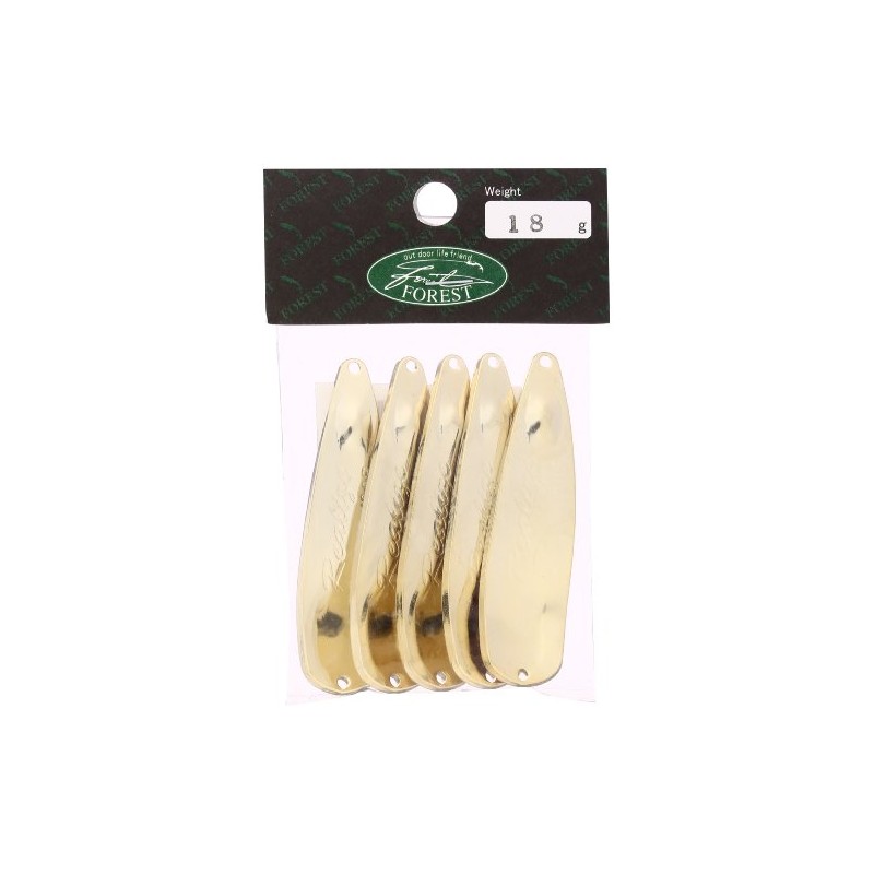 FOREST Lures Realize 18g Blade Gold Spoon