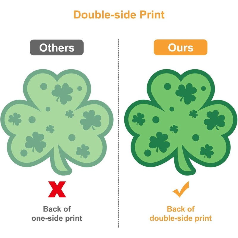 st Patricks Day Decorations Window clings 109 Sheet for Glass