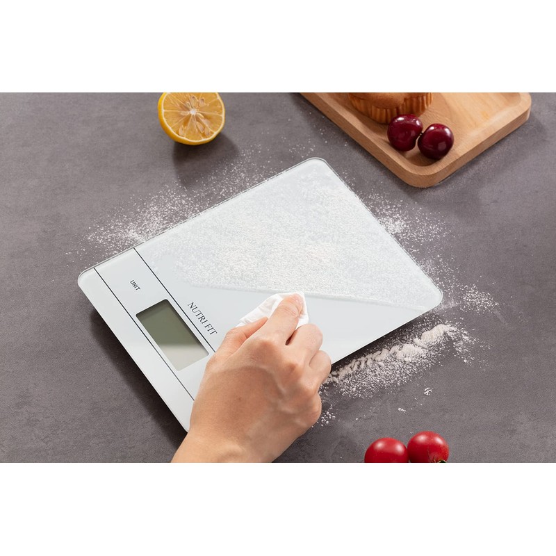 NUTRI FIT Digital Kitchen Scales, High-Precision Electronic Scales with Dough
