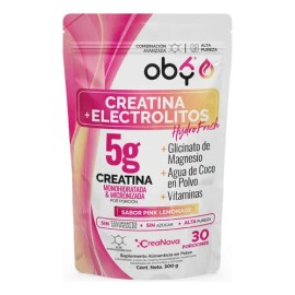 Creatina Monohidratada con Electrolitos | 100% Alta Pureza Micronizada | Glicinato de Magnesio + Vitaminas A, B12, C, D | Pre Entreno | Suplemento Ali