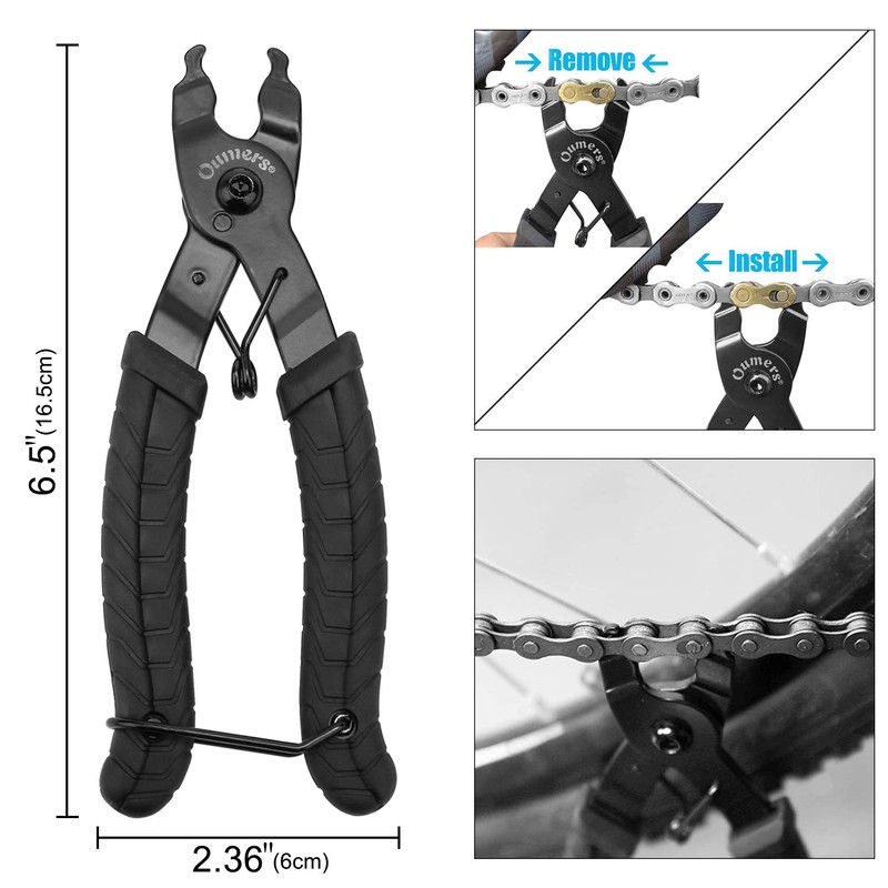 Oumers Bike Chain Tool Set, Bike Chain Plier + Bike