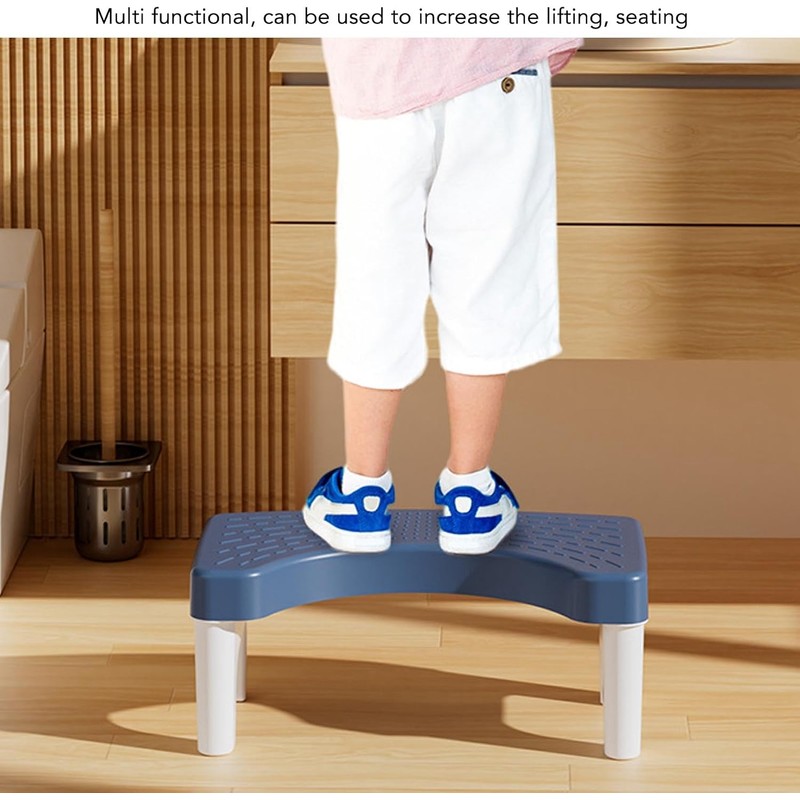 Brrnoo Potty en Cuclillas, Taburete de Inodoro Azul, Silla de