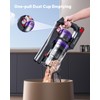 Cordless Vacuum Cleaner, 550W 45KPA Cordless Stick Vacuum Cleaner with