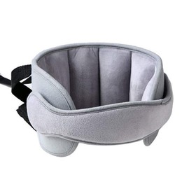 Soporte para la cabeza del asiento de coche de bebé, PP Gris Reposacabeza para El AutomóVil para NiñOs Soporte para La Cabeza Banda del Asiento de Coche para NiñOs