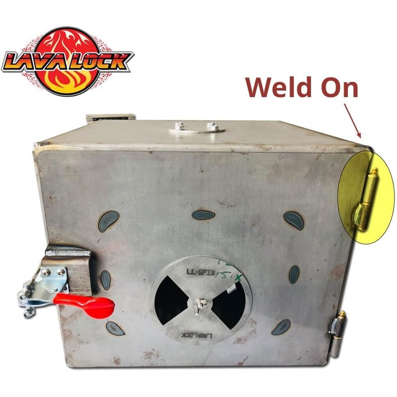 4.75 inch Steel Bullet Hinge with Zerk Grease Fitting and