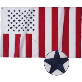 4x6 Ft America Civil Peace Flag Embroidered Peace Flags for Outdoors Heavy Duty 210D Nylon America Civil BannerColor: America Civil Peace Flag, Size: 4x6ft