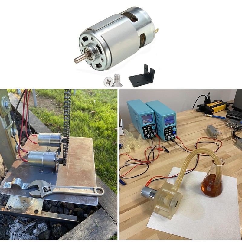 DC 775 Motor 12V-36V 24V 3500-9000RPM 775 Motor Ball Bearing