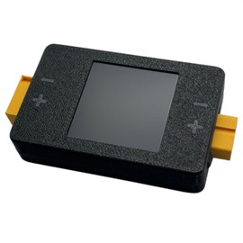 Powallon DC Power Analyzer, Portable Battery Power Monitor, 8-150V 25A, Wattage Display, XT60 Connector