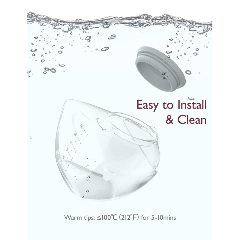 Momcozy Milk Collector for Mobile Flow | M9 Upgrade, Original