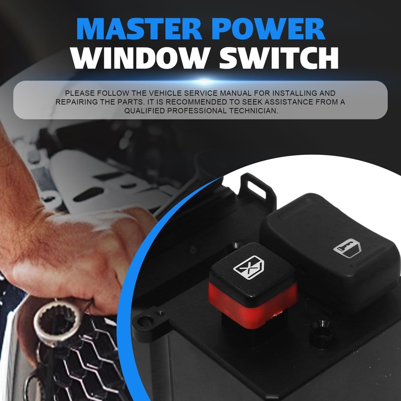 35750SDNA03 Master Power Window Switch for Honda Accord LX Coupe