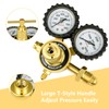 Zistel Nitrogen Regulator with Hose, 0-800 PSI Output Pressure, CGA580