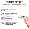 3Pcs Solar System Stickers for Kids, Space and Planet Vinyl