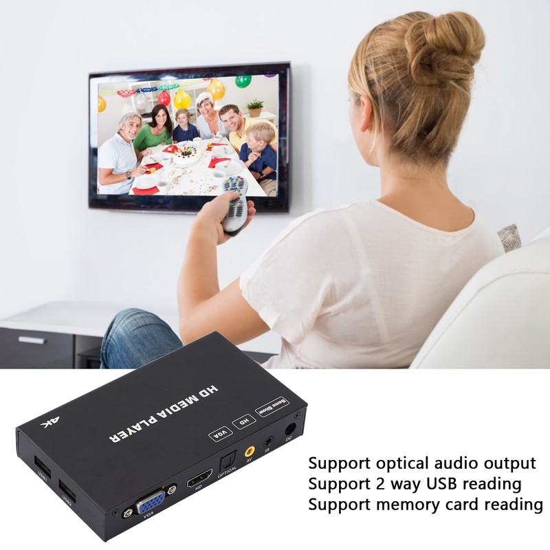 4K A7 HD Media Player Nanotechnology Multifunction Media Player with