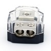 Sinllannd 2 Way Power Distribution Block Zinc Alloy Car Audio