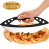 WQHLONGBO 12" Premium Pizza Cutter with Cover,Food Vegetable Chopper,Practical Kitchen