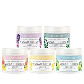 sparoom ALL NATURAL Sugar Scrub, 16oz - Scent: Soothe