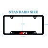 2Pcs for z71 Black Metal Licence Plate Frame Compatible Accessories