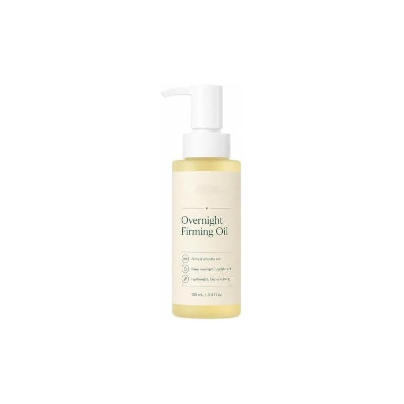 Aceite facial nocturno para una piel suave y radiante.